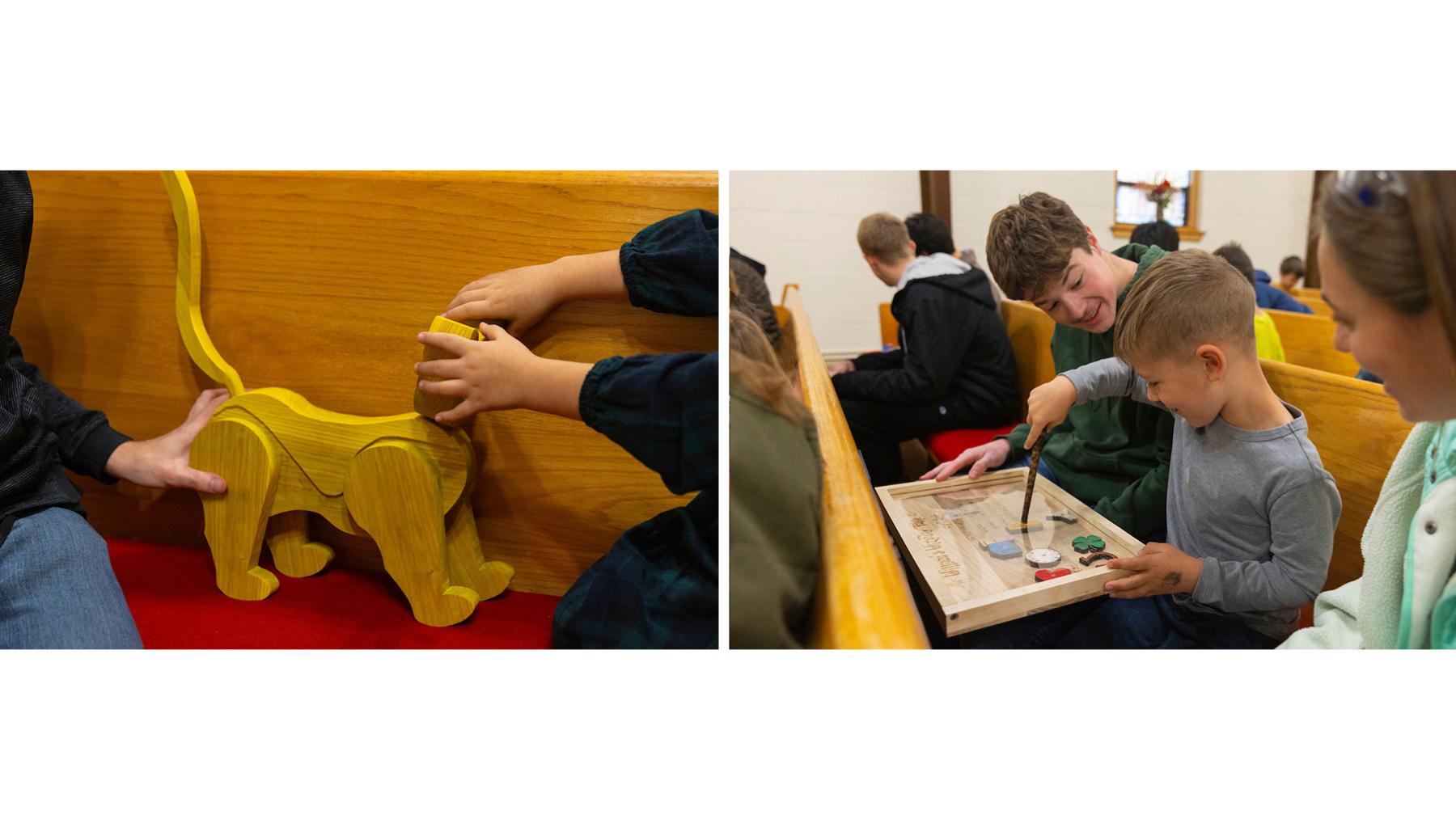 Design for Industry students create kindergartners' ideal toys